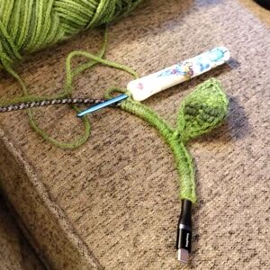 Vine charging cord cover